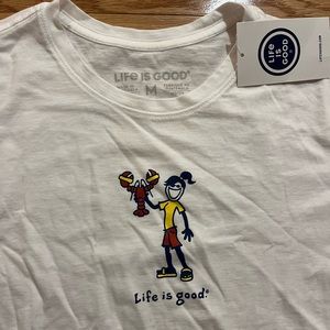 NWT Life Is Good Shirt - Size M